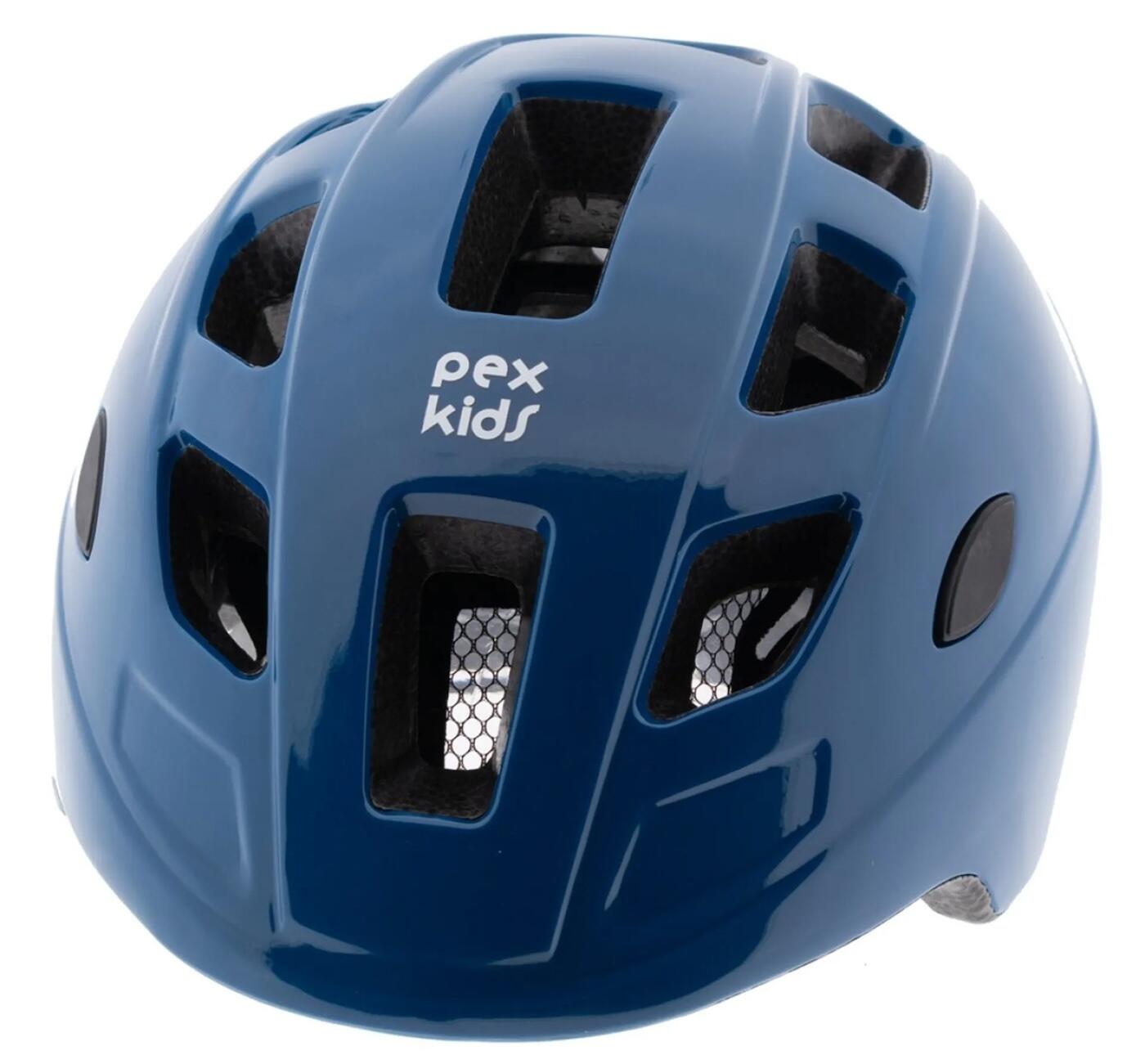 PexKids Kinder Fietshelm Blauw 4/4