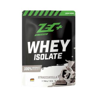 Zec+ whey isolate (750g) stracciatella - eiwitten - wei-eiwit isolaat
