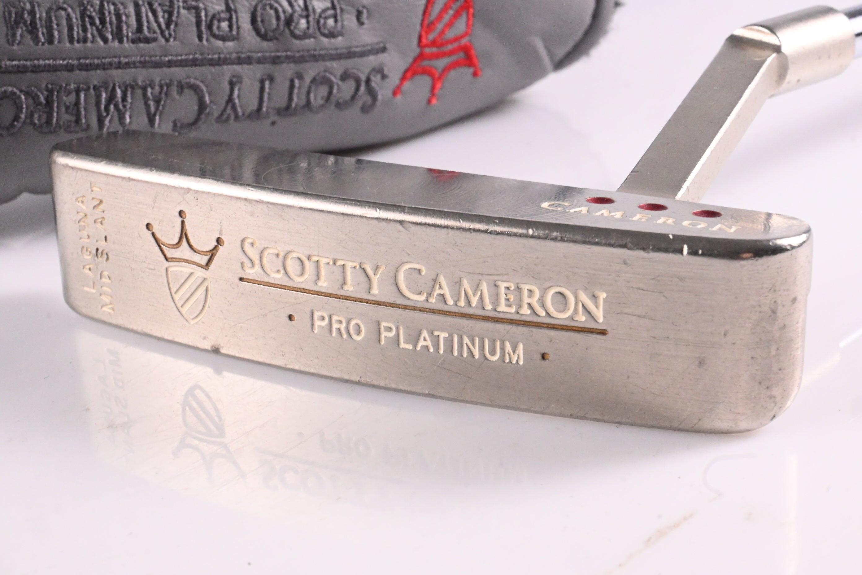 Scotty Cameron Pro Platinum Laguna Mid Slant Putter / 36 Inch 