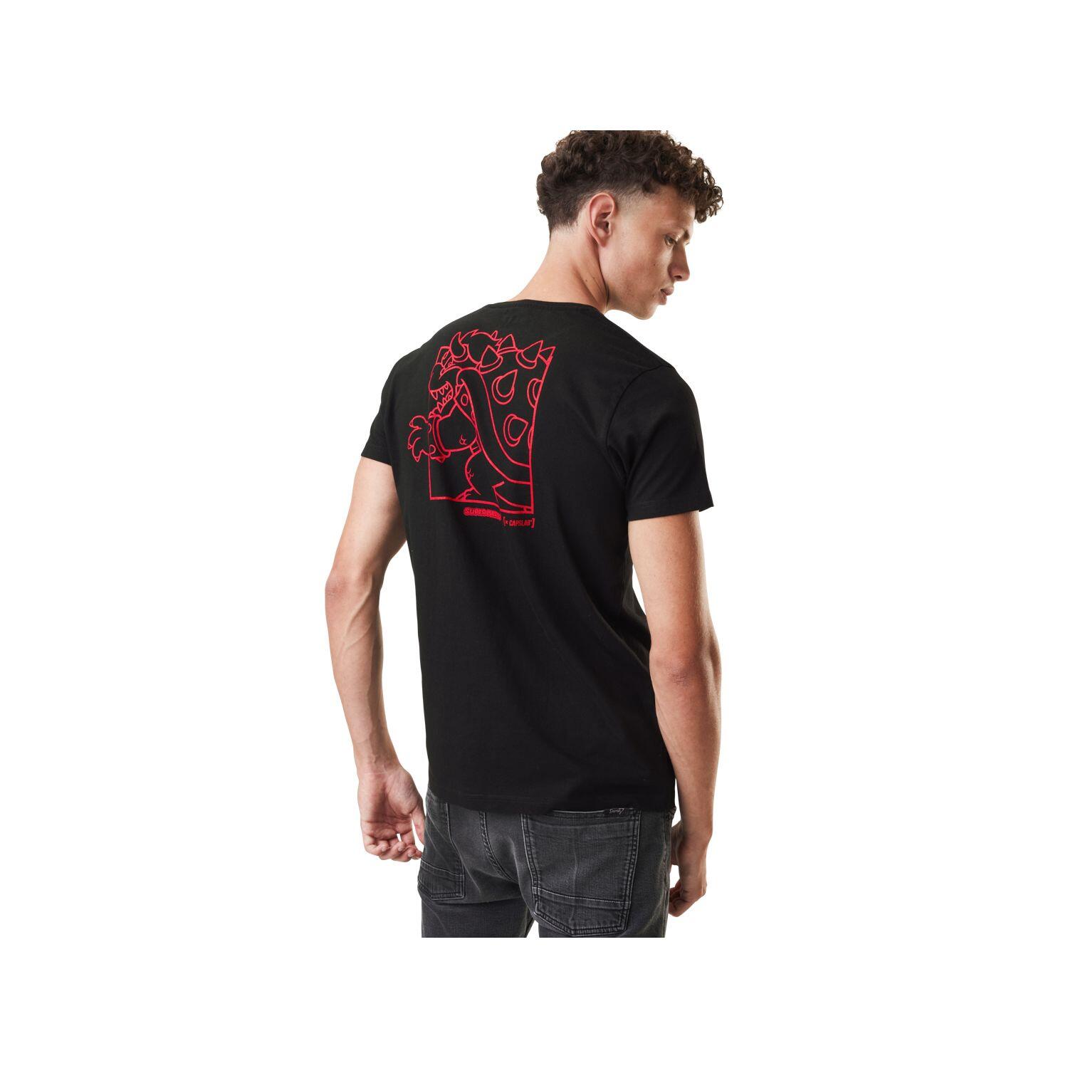 T-Shirt homme Super Mario Bros Bowser 1/3