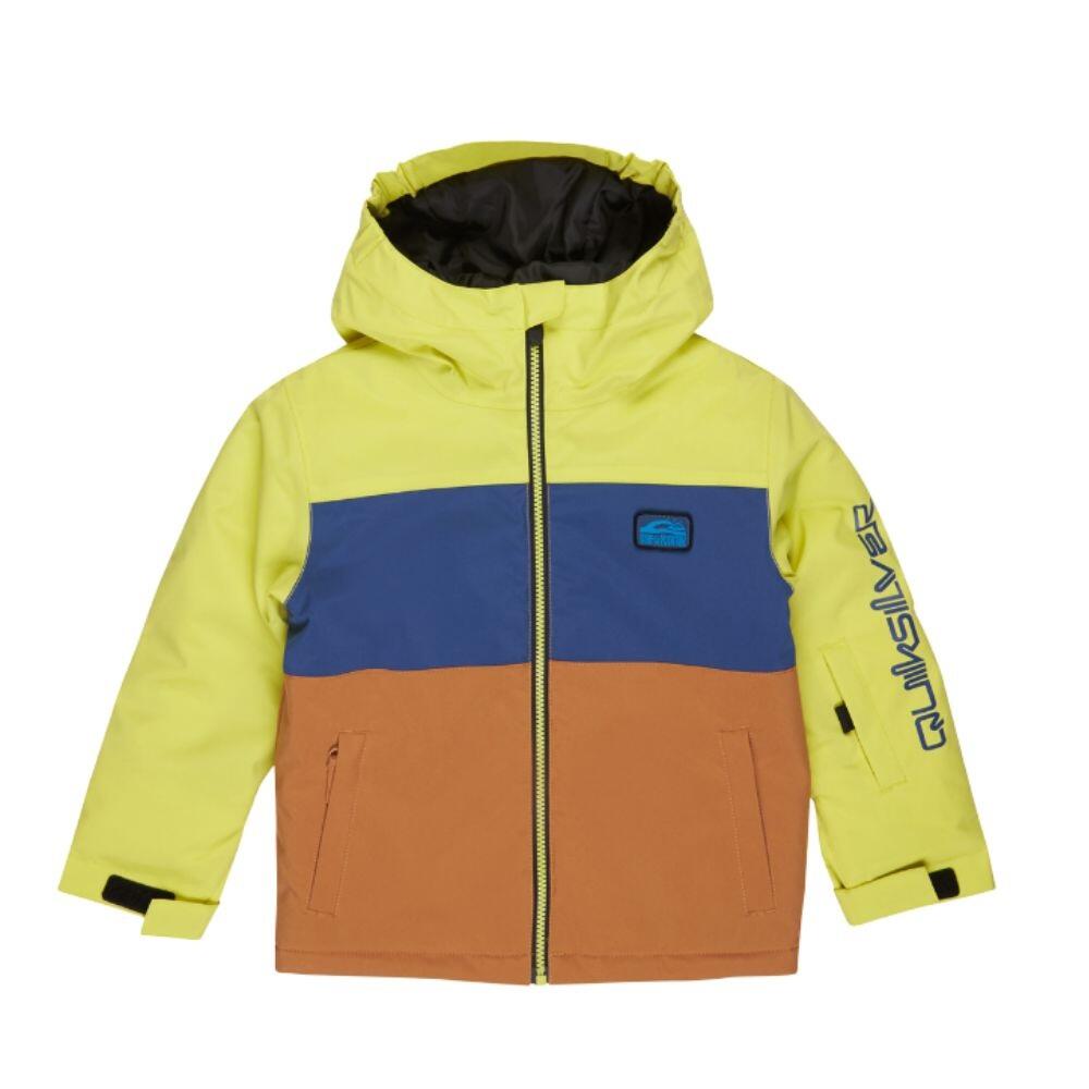 Quiksilver Groomer Boys Ski Jacket - Yellow Plum