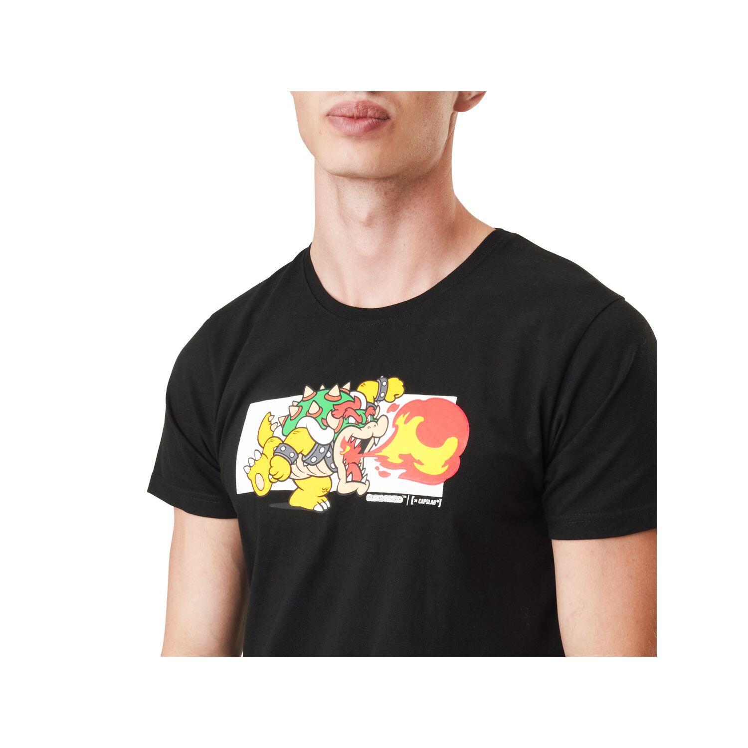 T-Shirt homme Super Mario Bros Bowser 2/3