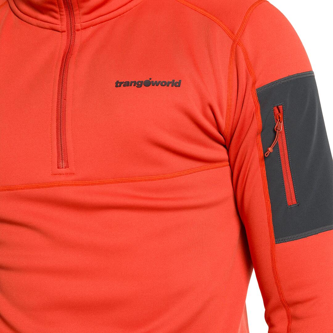 Jersey para Hombre Trangoworld Yopal Naranja/Gris 3/3