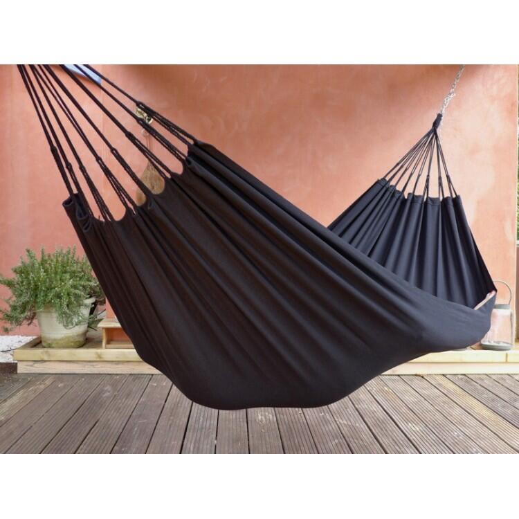 Tropical Hamac - Cama de rede lisa L Cloud Black 5/5