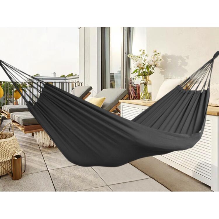 Tropical Hamac - Cama de rede lisa L Cloud Black 4/5