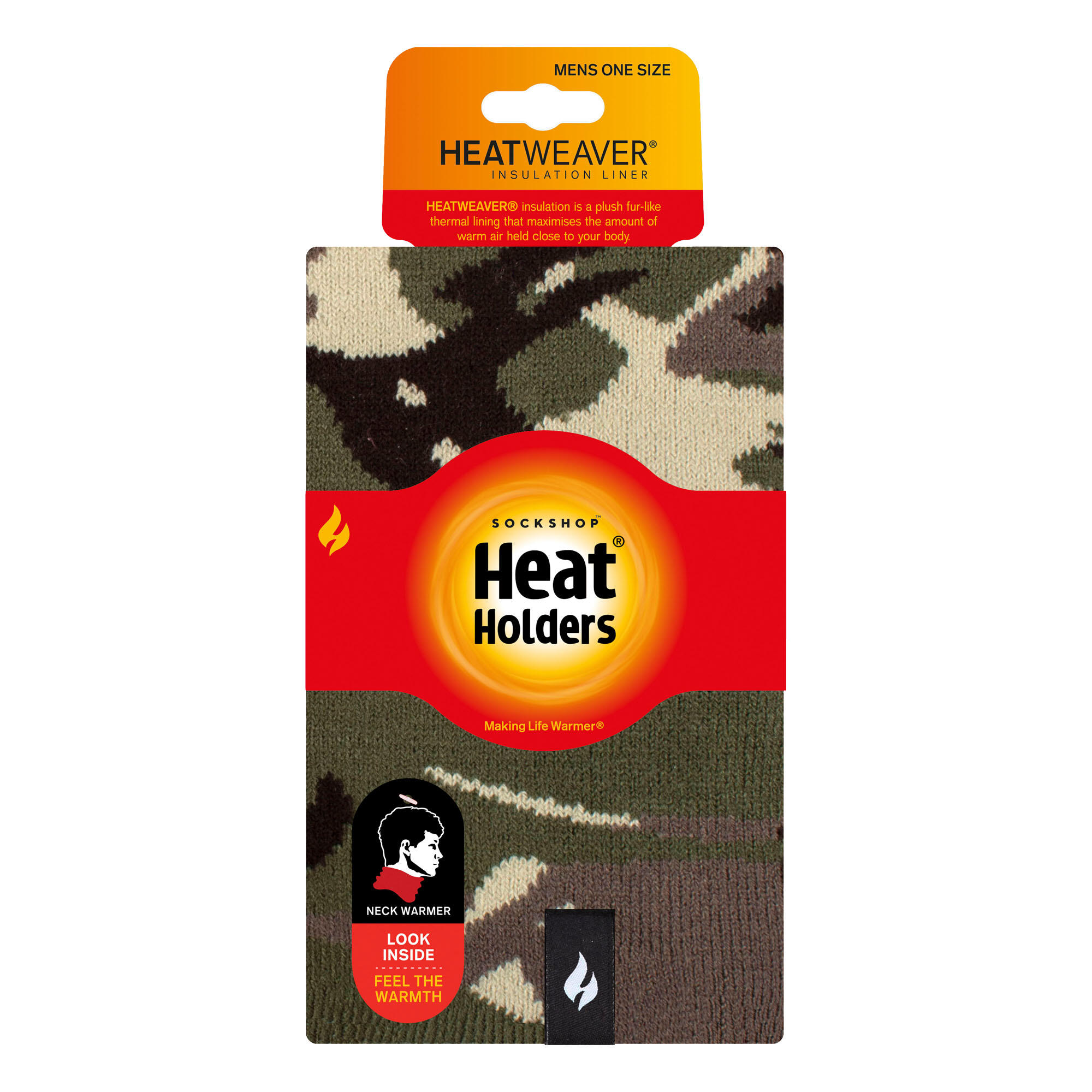 Mens 2.6 TOG Soft Fleece Lined Thermal Winter Neck Warmer 2/5