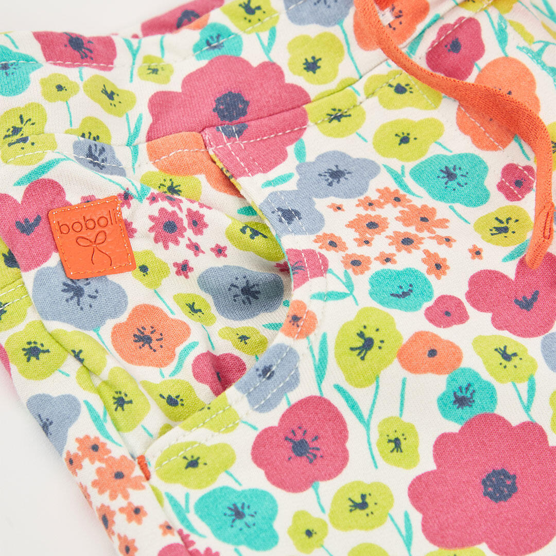 Shorts de verano de tenis kids niña boboli multicolor 3/4