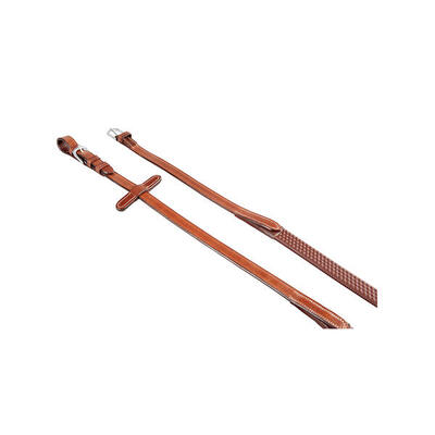 Lederen en rubberen teugels voor engels hoofdstel