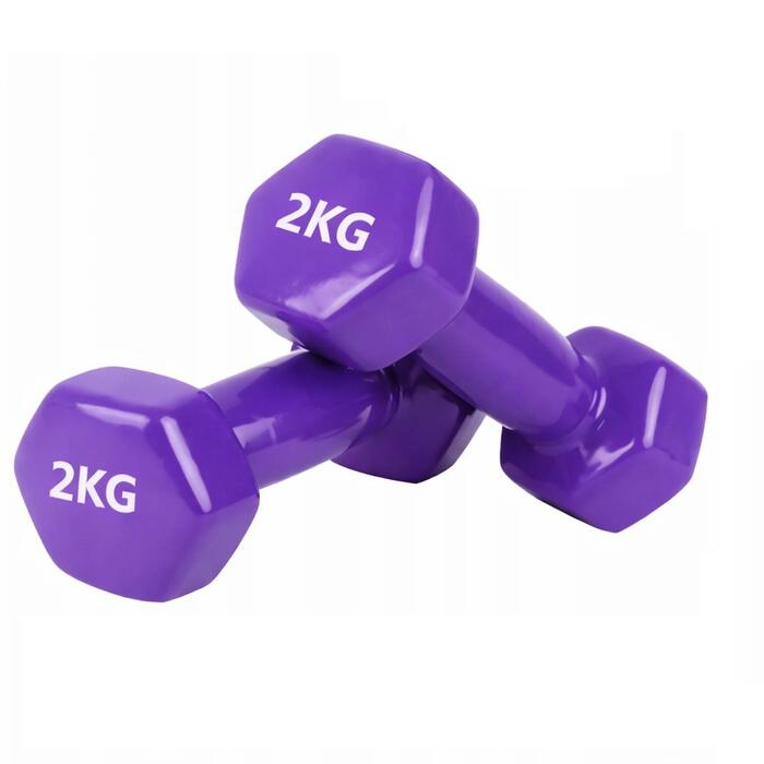 Hantelka 2 Kg X-Sport Fioletowy 4/4