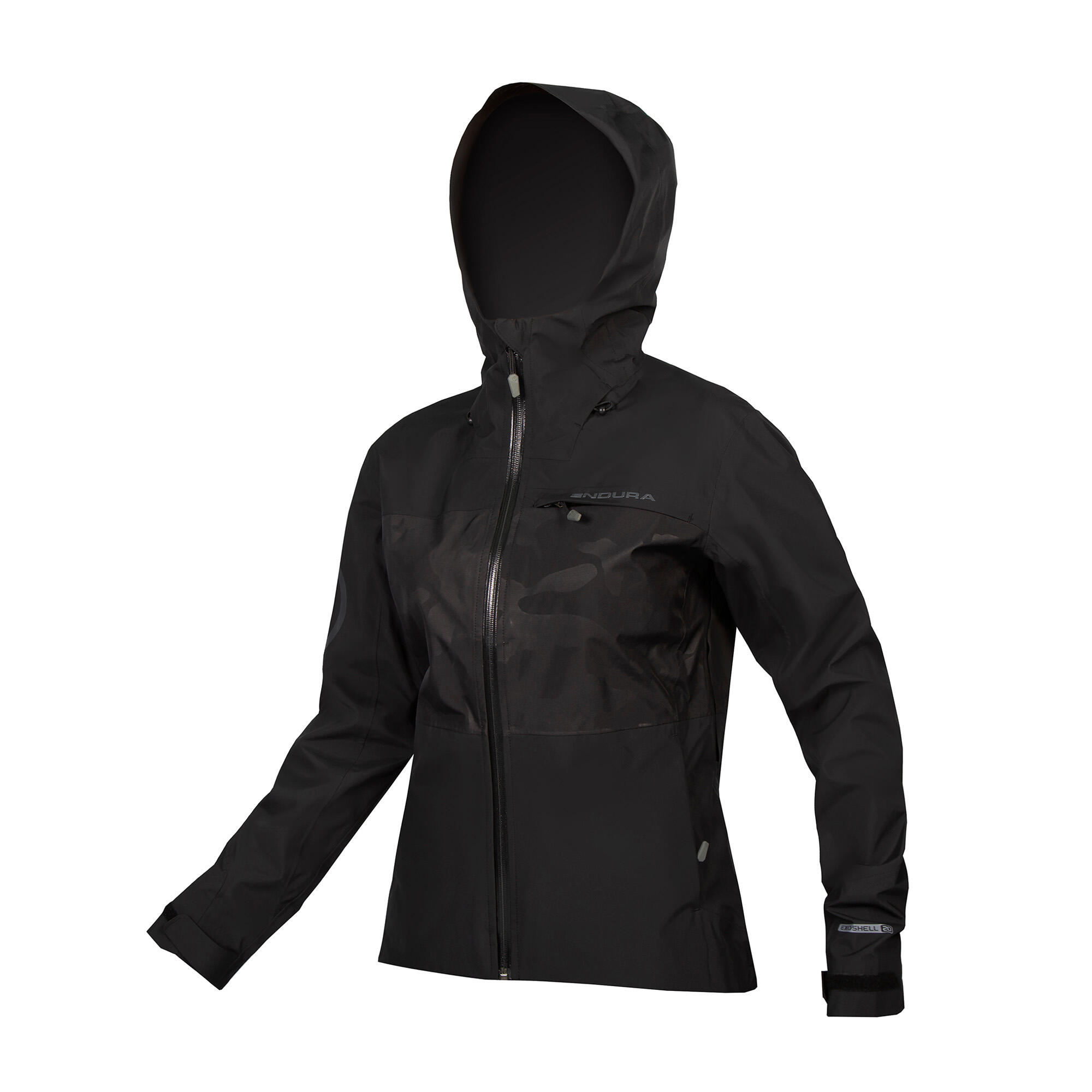 Damen Hardshell-Jacke Mit Kapuze 6/6