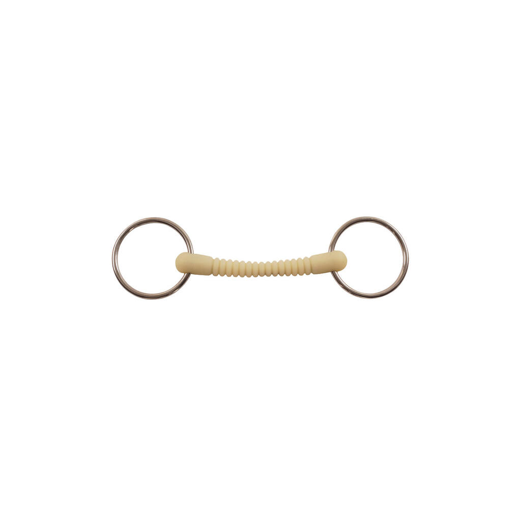 Ribbed happy mouth full cheek snaffle hb-3000