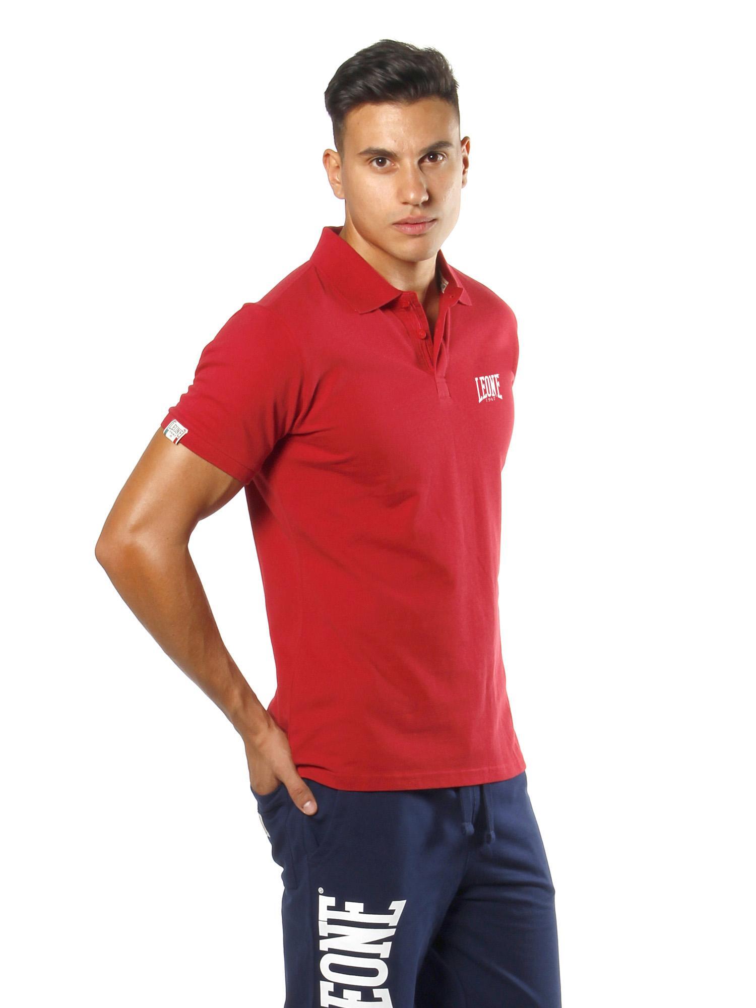 Leone 1947 Apparel Męska koszulka polo z krótkim rękawem