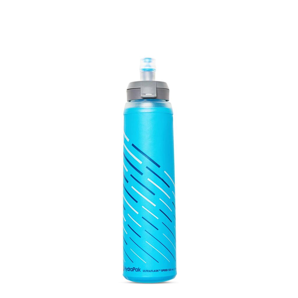 Hydrapak Ultraflask Speed 500ml Malibu Blue - Flexible Vest Bottle