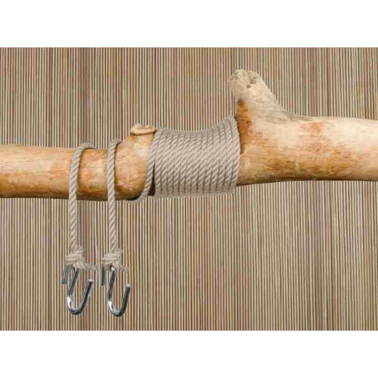 Tropical Hamac - Kit de Fixação de Rede de Descanso em corda bege 2/5