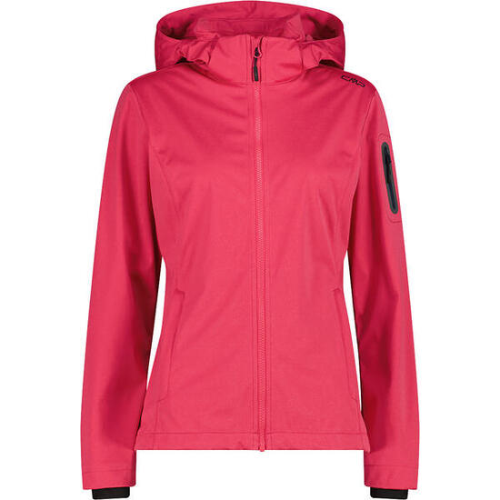 Damen Funktionsjacke Woman Jacket Zip Hood