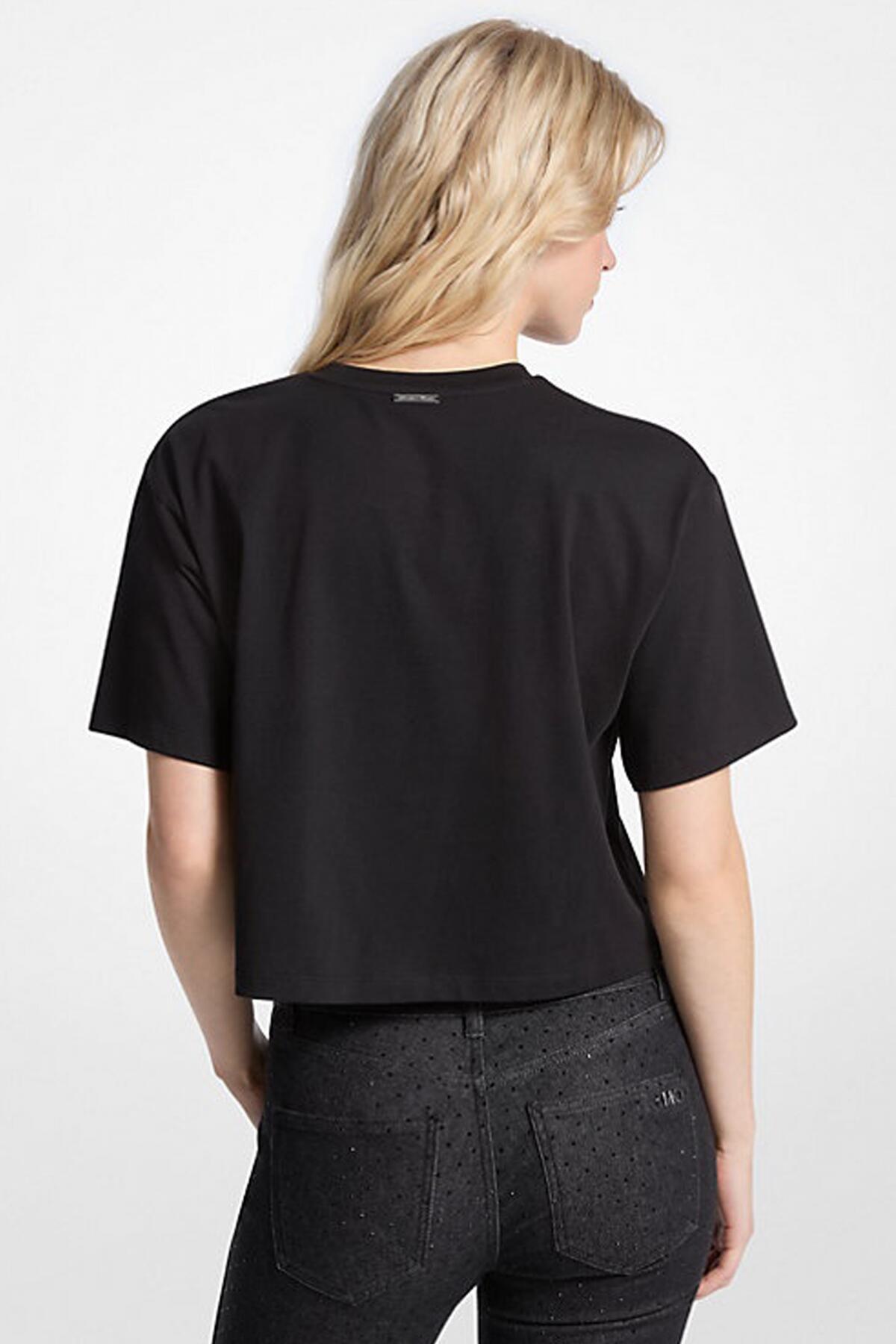 Camisetas Mujer Michael Kors Mk Rhnstone T 4/4