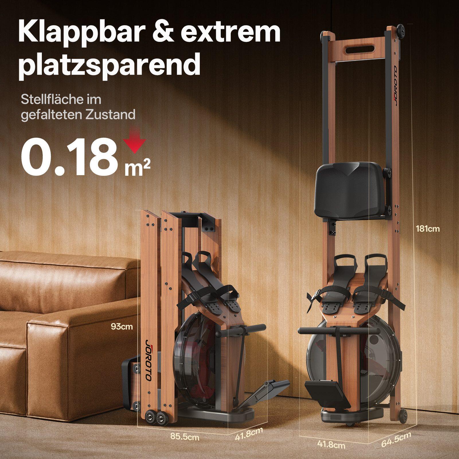 Opvouwbare waterroeimachine MR260, draagvermogen 120 kg, Bluetooth en app 6/7