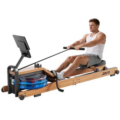 Opvouwbare waterroeimachine mr260, draagvermogen 120 kg, bluetooth en app