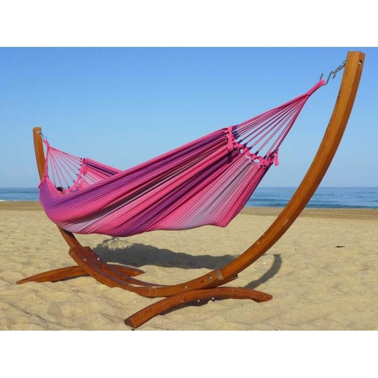 Tropical Hamac - Soporte de hamaca Latino Relax L 3 rosas 2/5