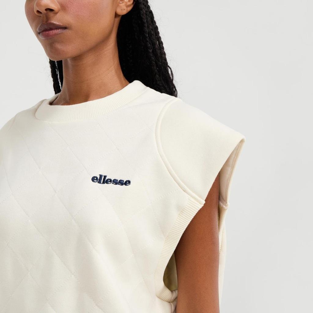 Sweatshirt Ellesse Model Vale Top Kleur Wit 4/5