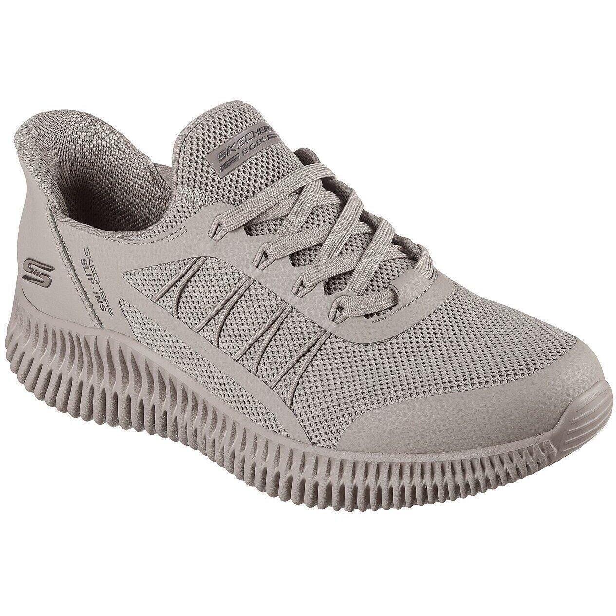 Pantofi sport barbati Skechers Bobs Geo Lite-fixed Edge, Gri