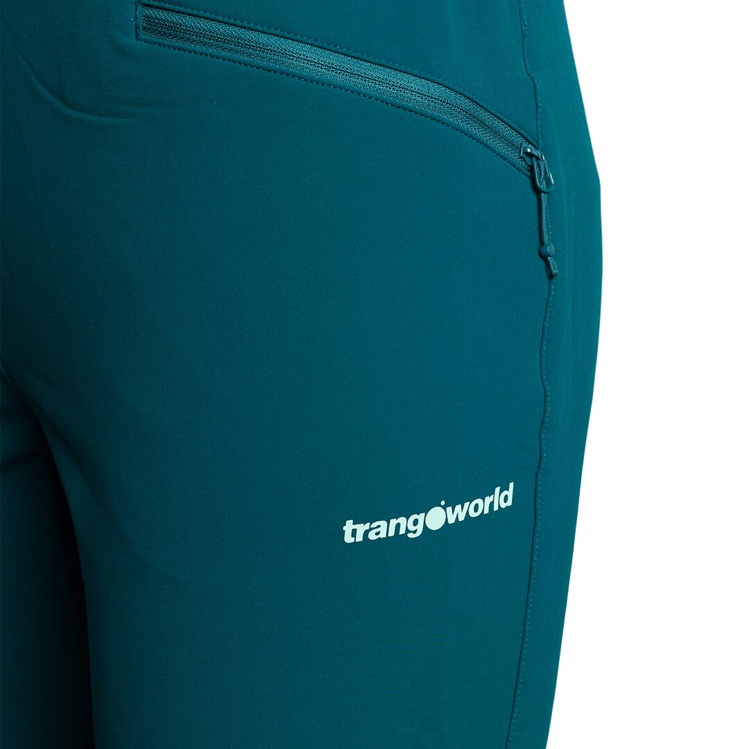 Pantalón para Mujer Trangoworld Lauzerte Verde/Gris 2/2