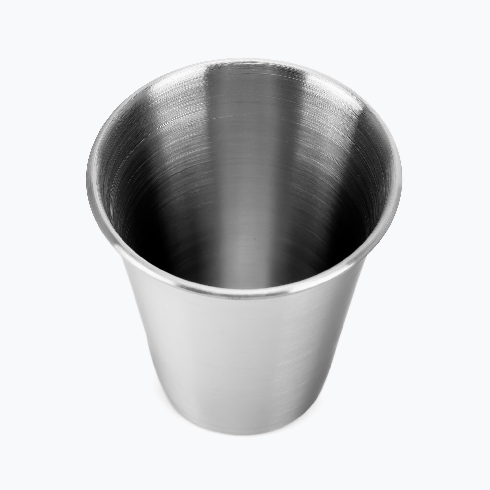 Kieliszki turystyczne ze stali nierdzewnej Tatonka Shot Cup 2/4