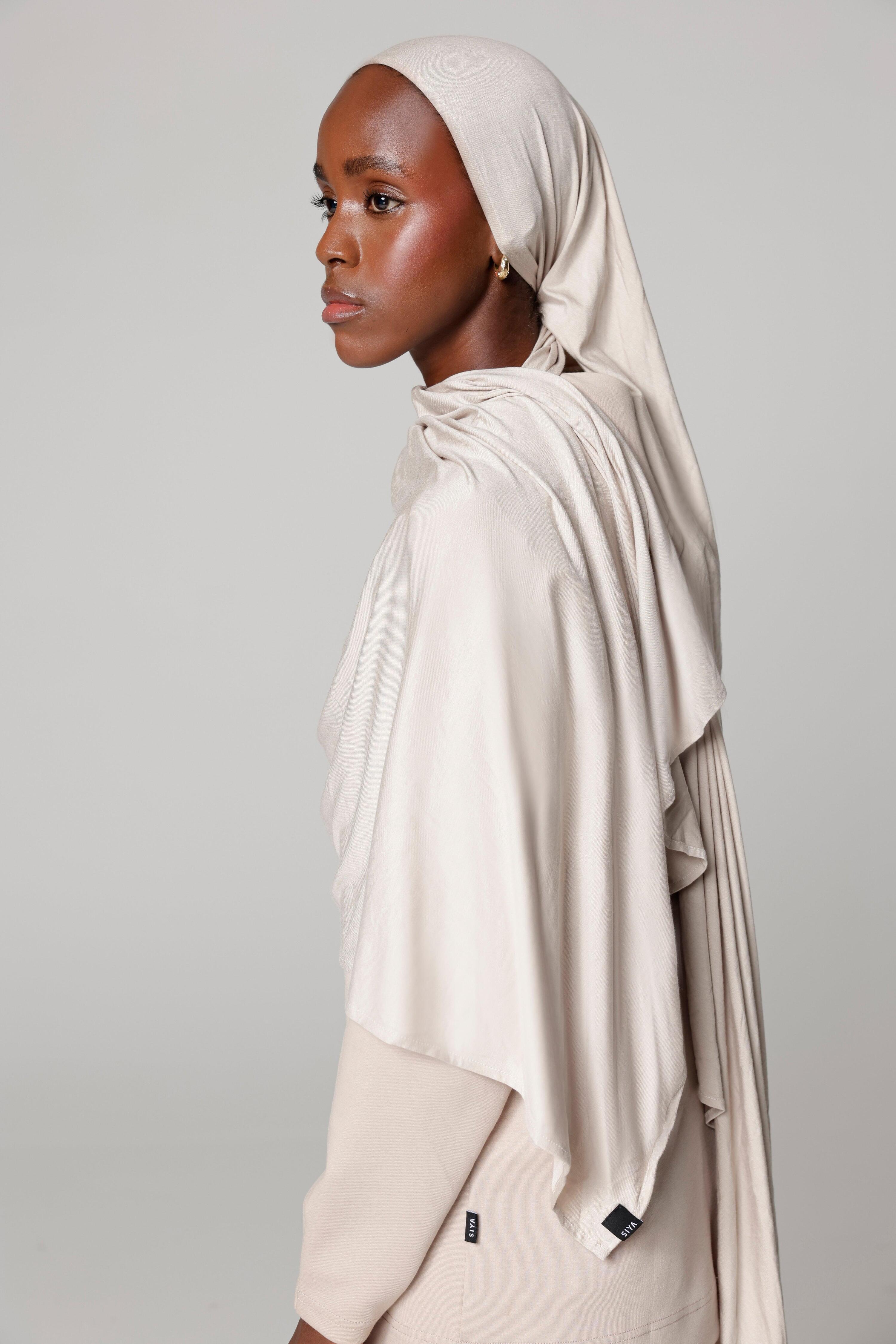 Dames Ademend Bamboe Sport Hijab 3/4