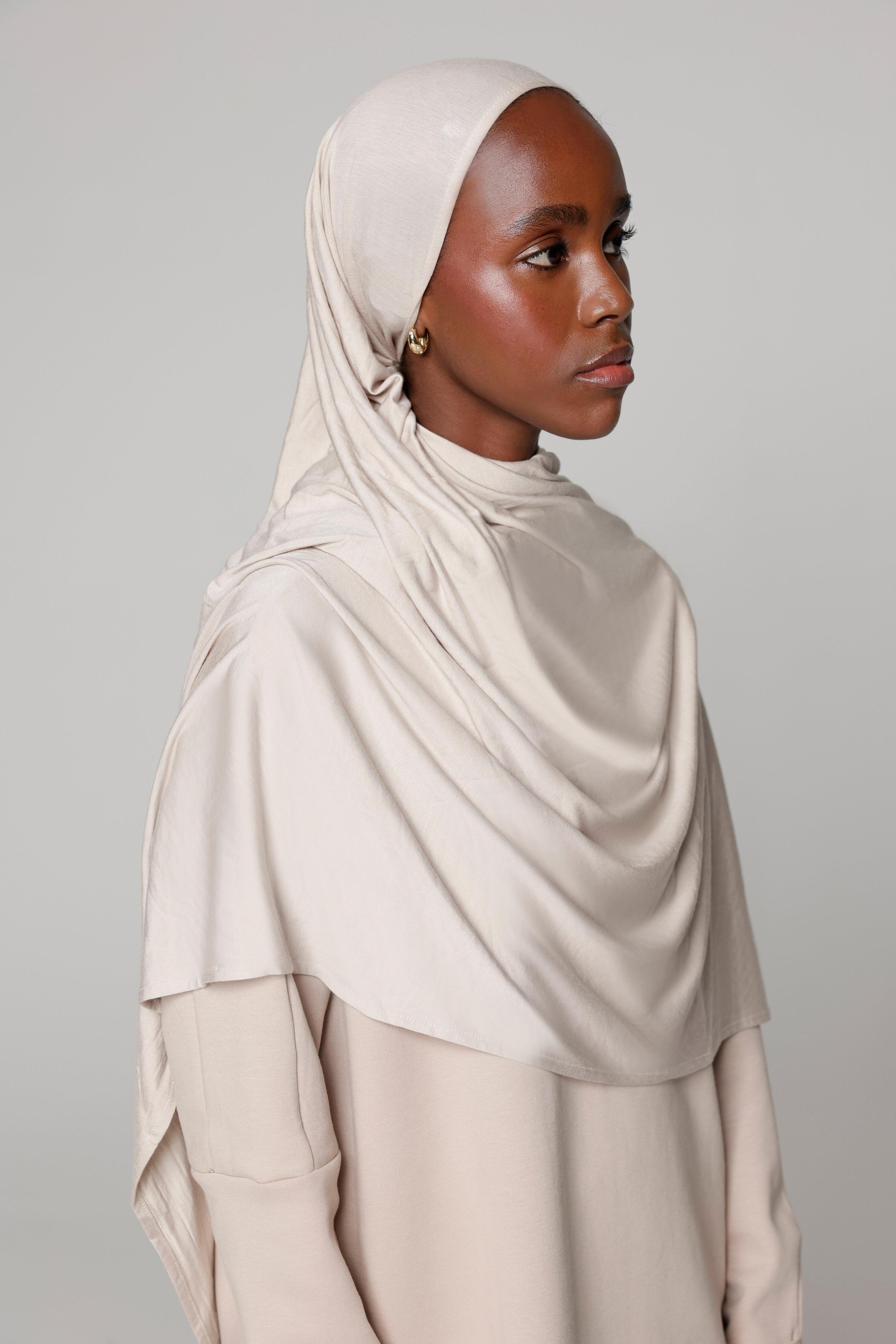 Dames Ademend Bamboe Sport Hijab 2/4