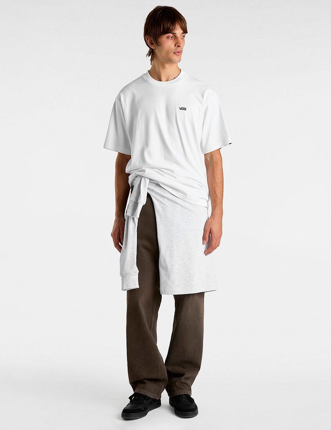 Camiseta para Homem Vans Branca. 5/6