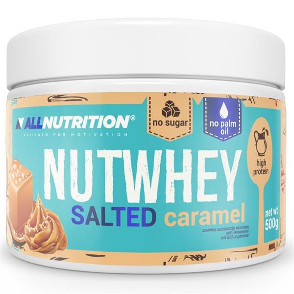 Pâte à tartiner hyperprotéinée NUTWHEY SALTED CARAMEL 500g