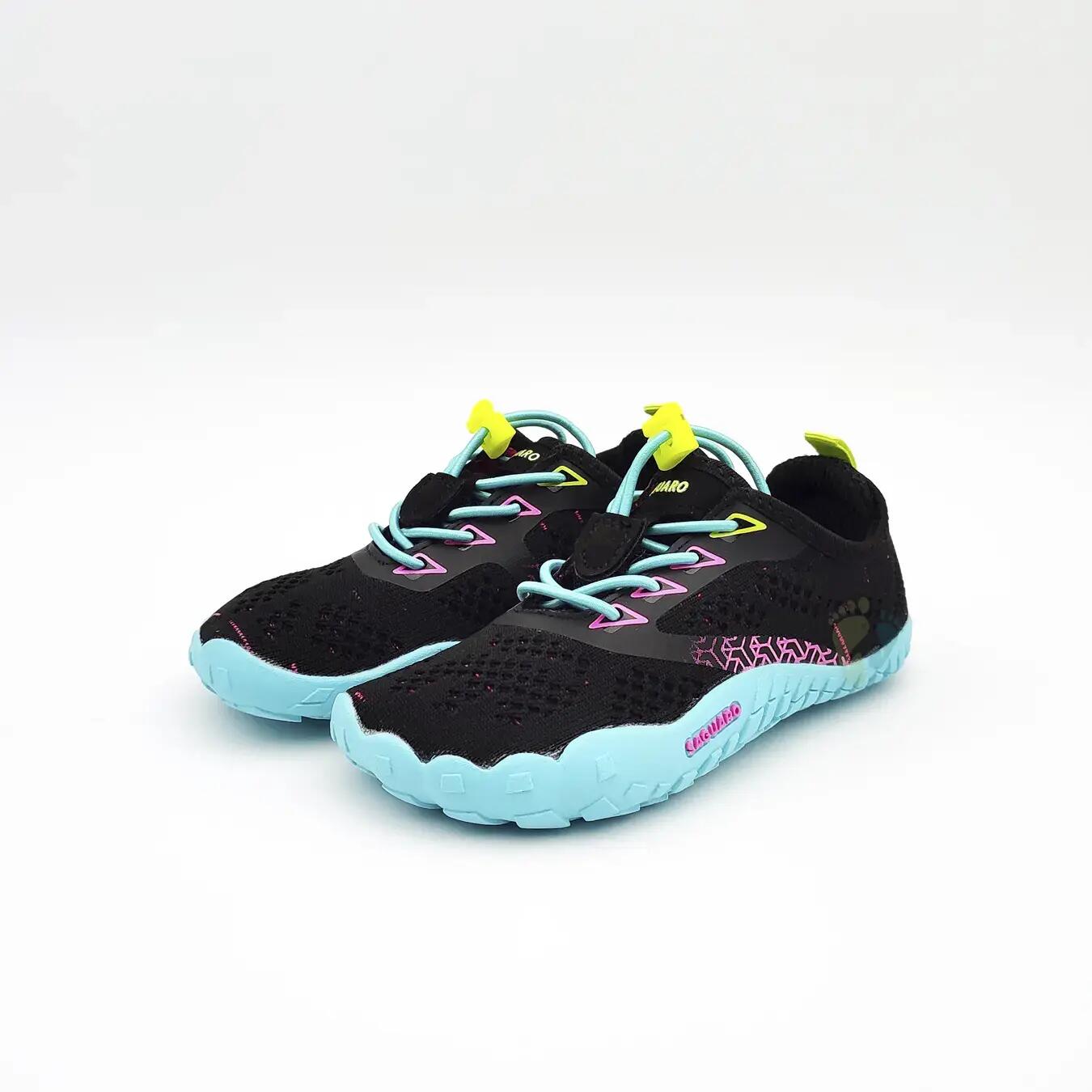 Saguaro Kids Smart I Black Sneakers - Size 24 6/7