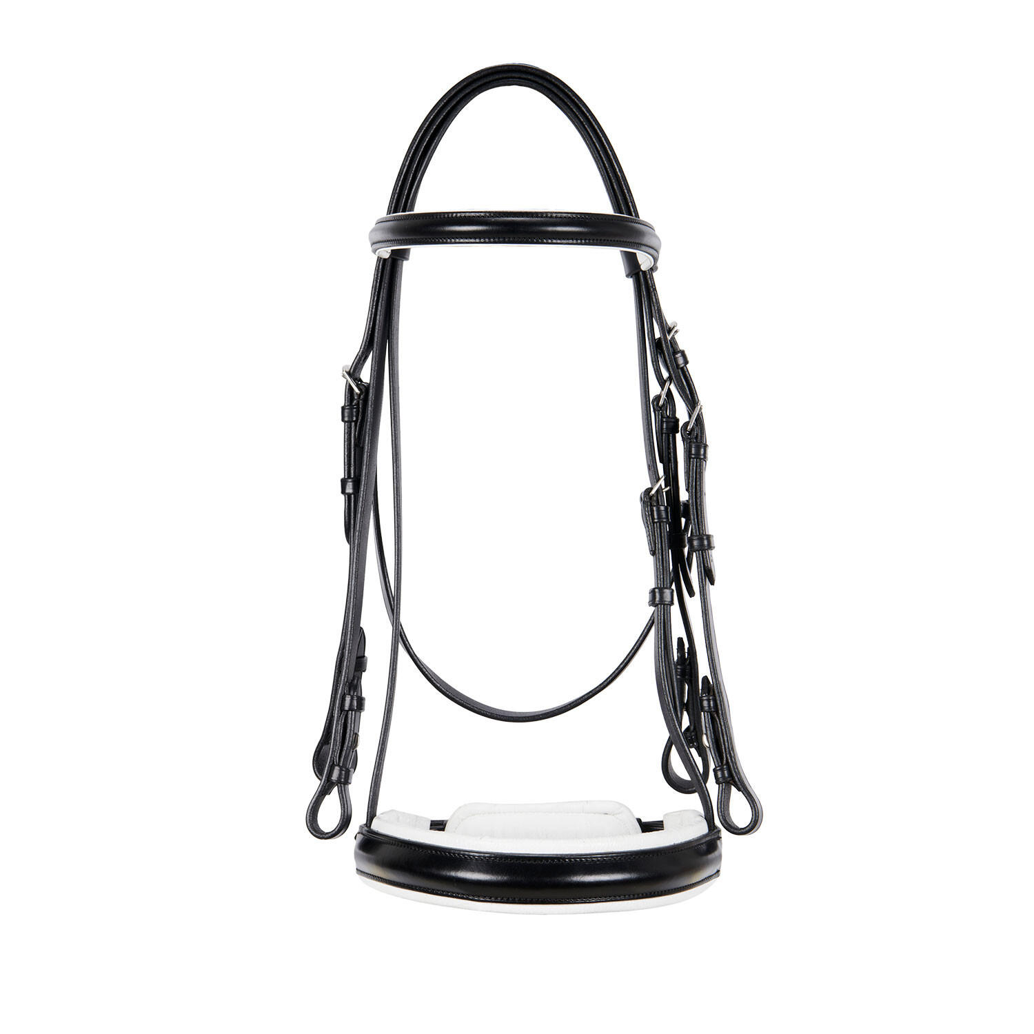 Briglia in cuoio liscio dressage 2/7