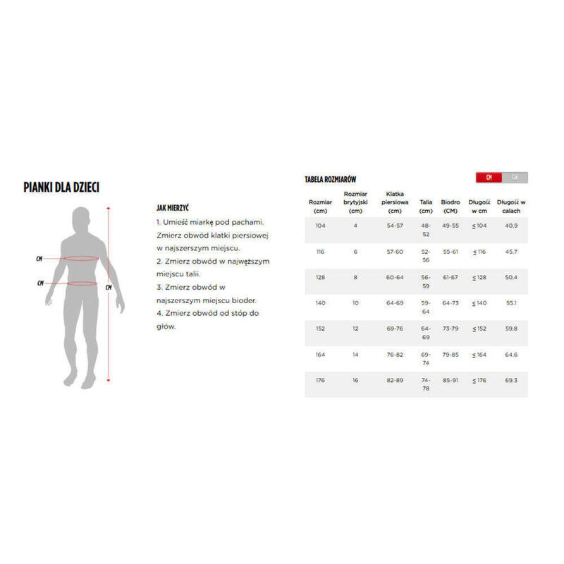 Costum de înot pentru copii JOBE Boston Fullsuit 3/2 mm