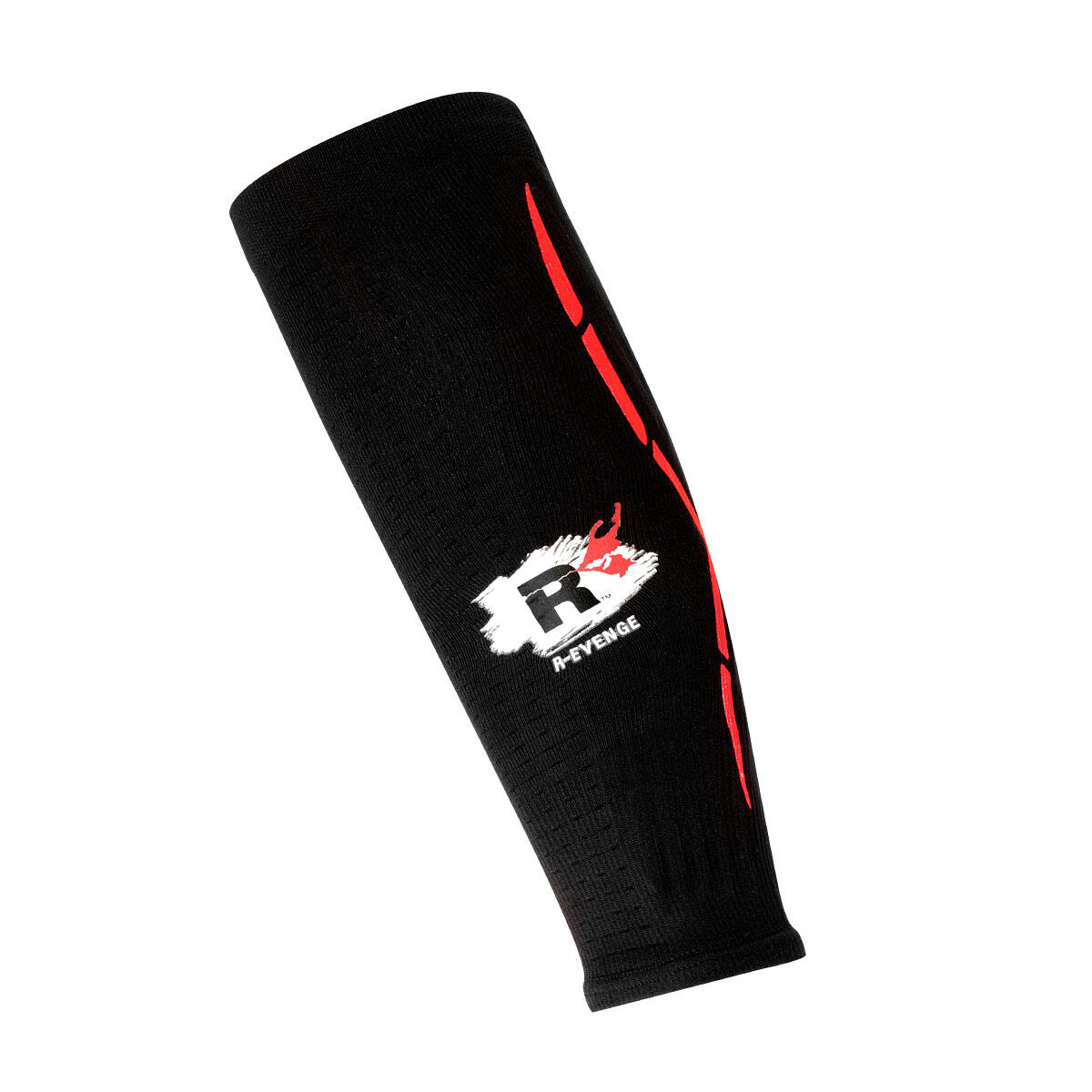 R-EVENGE Calf pantorrillas adultos compresión kinesio Running fútbol baloncesto negro