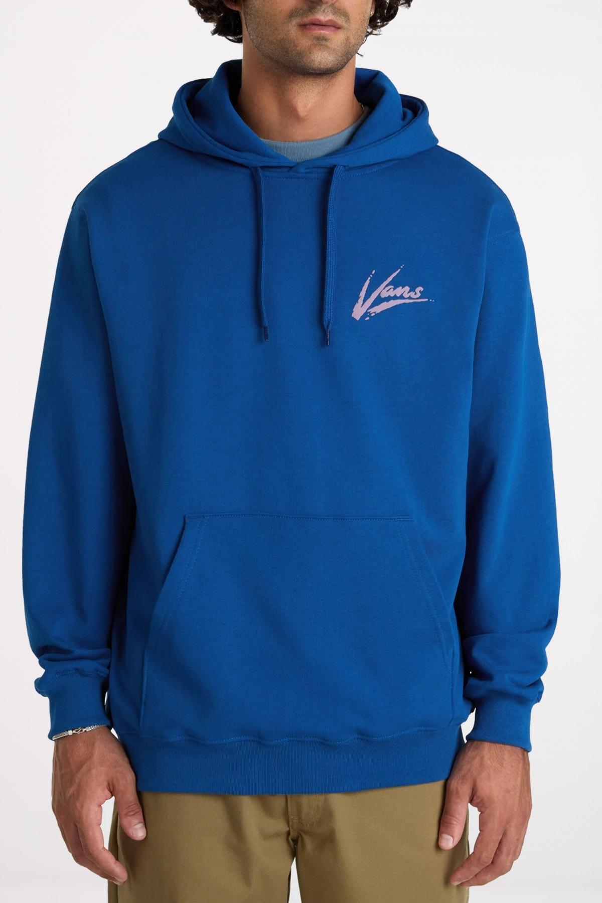 Bluza polarowa VANS DETTORI LOOSE Niebieski 5/5
