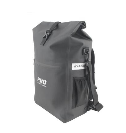 Sacoche de vélo simple 26 litres imperméable noir