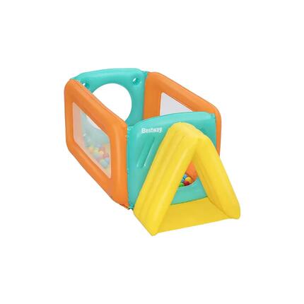 Bestway Piscine à balles gonflable Tunne ltopia avec 25 balles 178 x 91 x 70 cm