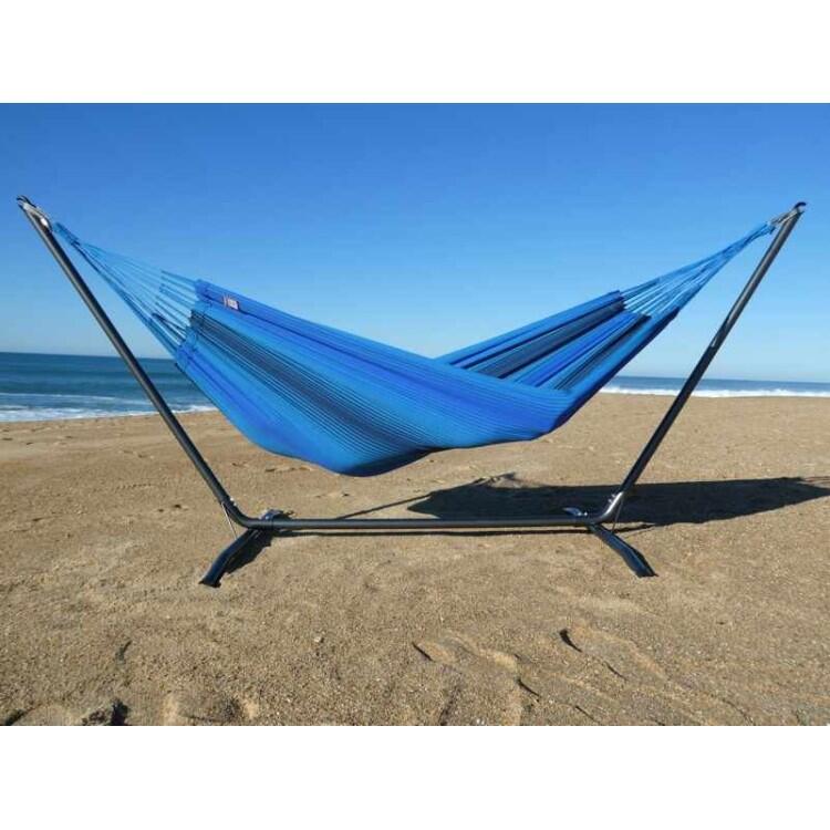 Tropical Hamac - Amaca con supporto INKA L - Azzurro 3/5