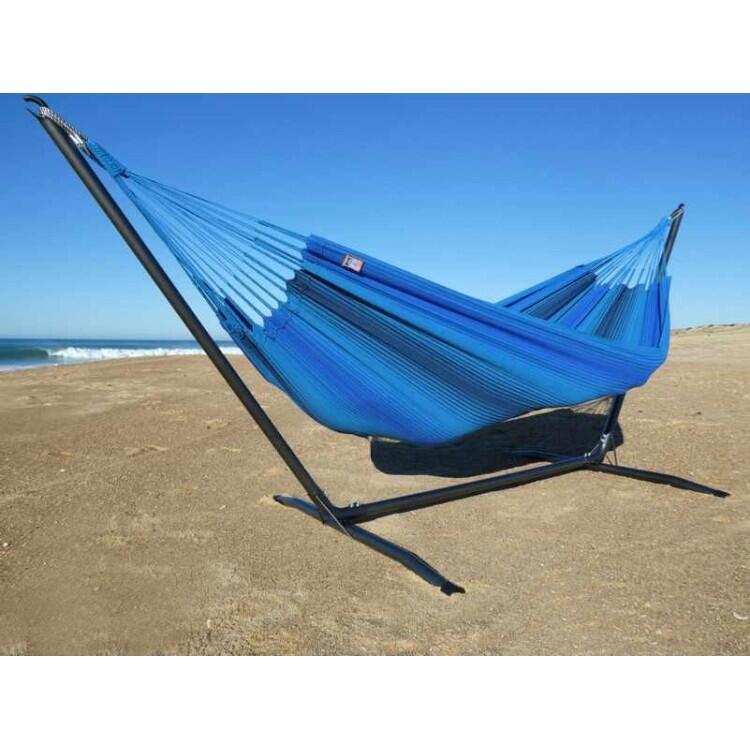 Tropical Hamac - Amaca con supporto INKA L - Azzurro 2/5