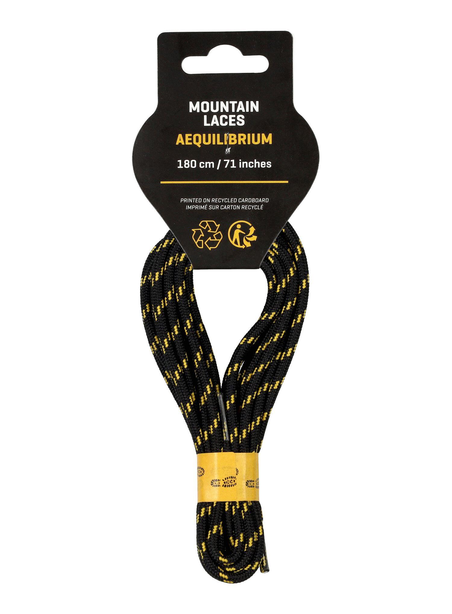 Sznurówki La Sportiva Lace Mountain Aequilibrium - black/yellow 2/3