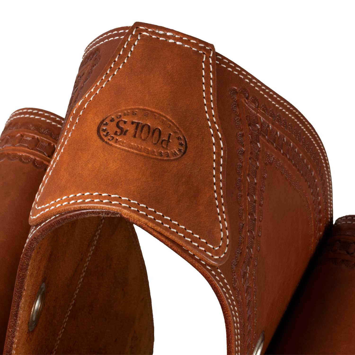 Bisaccia border stamp modello handtooled 2/7