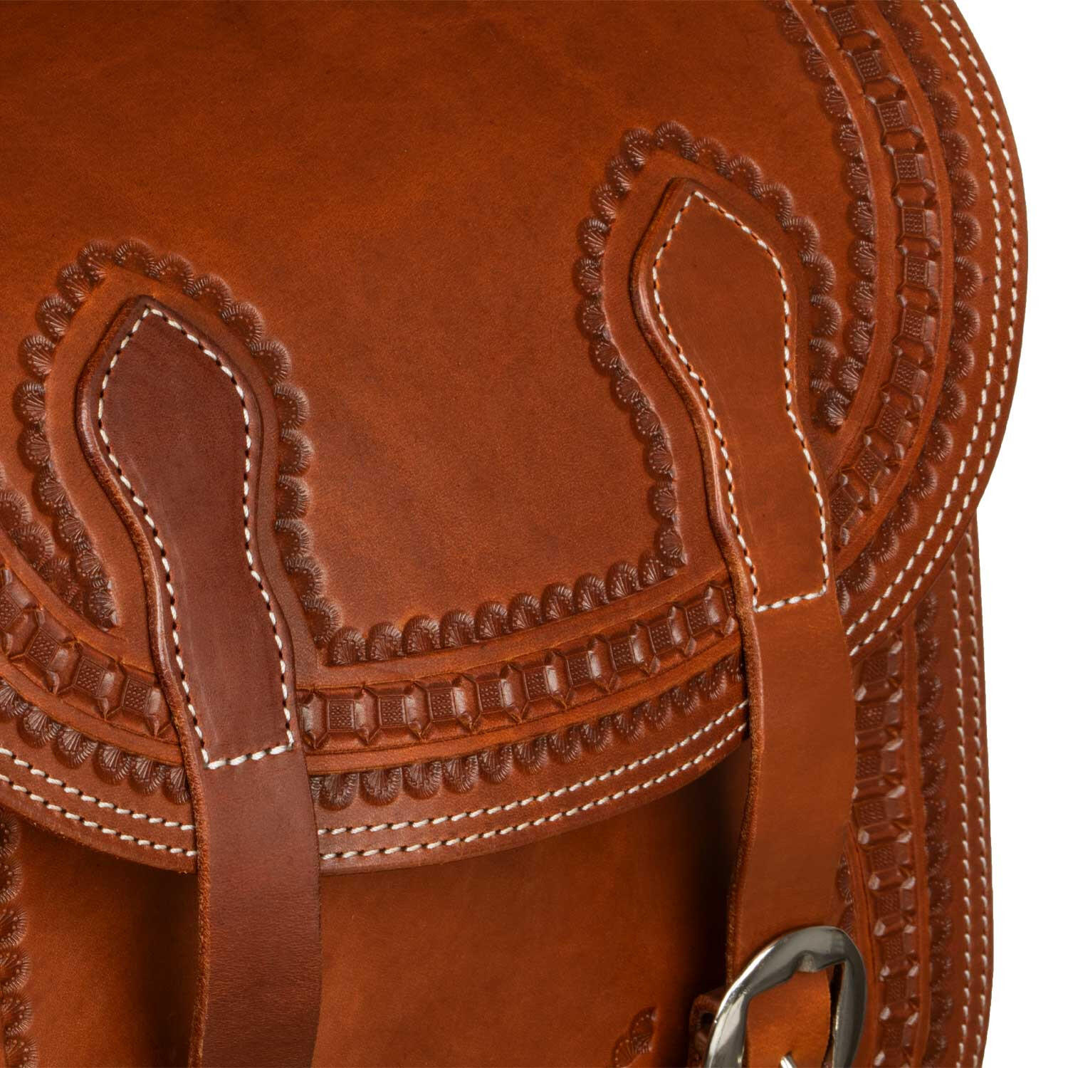 Bisaccia border stamp modello handtooled 5/7