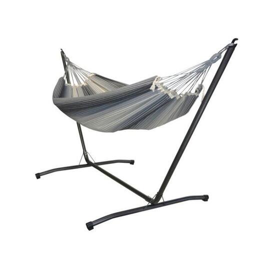 Tropical Hamac - Support hamac INKA L + hamac 3 Gris