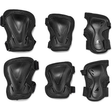 ROLLERBLADE Pack 3 protections EVO PRO GEAR Noir