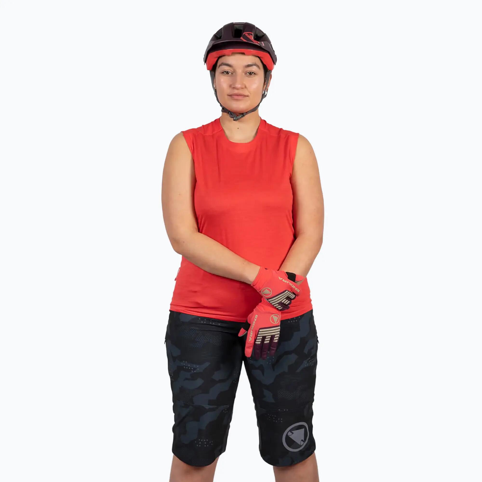 Camiseta de ciclismo feminina Endura Singletrack Camiseta W 6/7