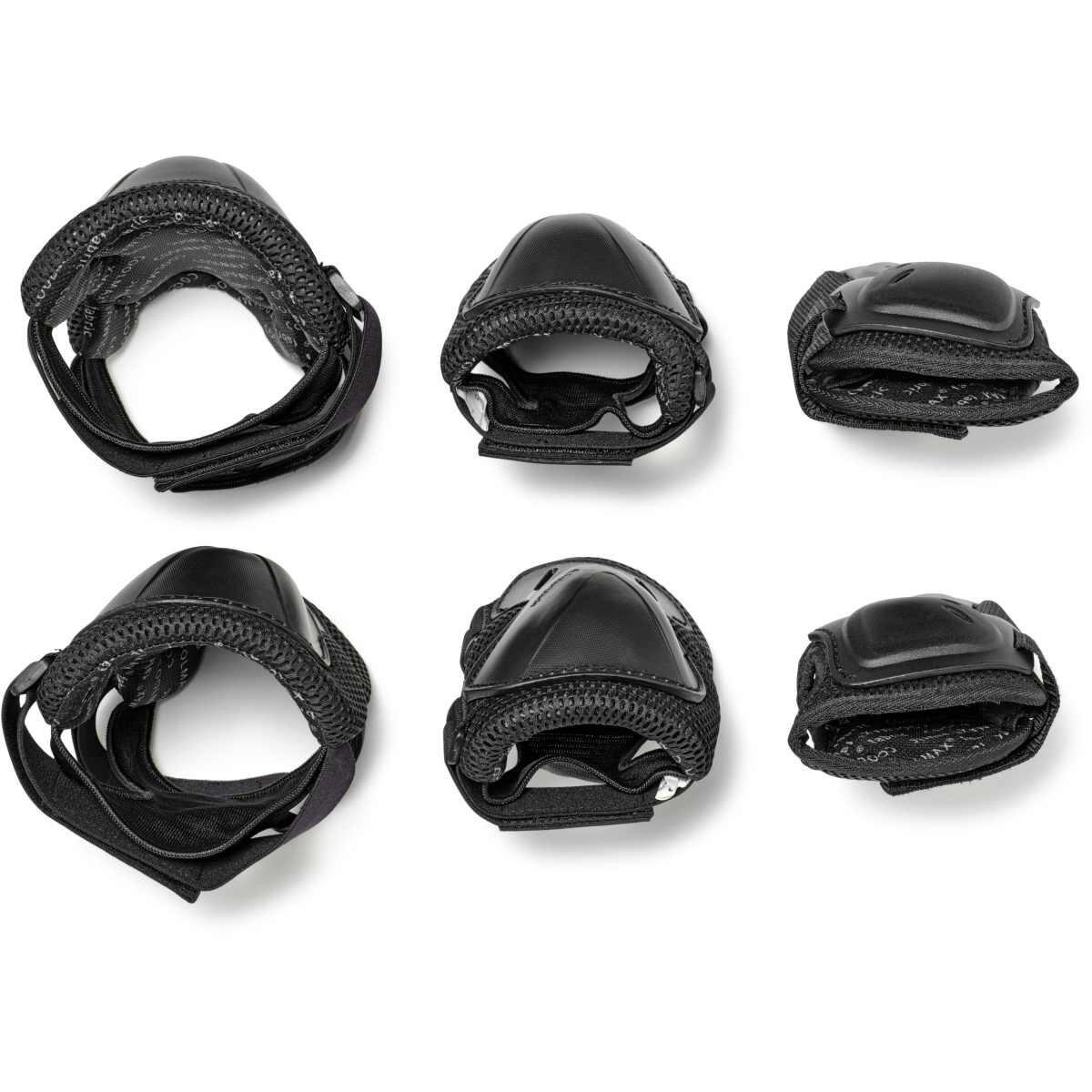 ROLLERBLADE Pack 3 protections Evo Pro Gear Noir- Taille M 4/6