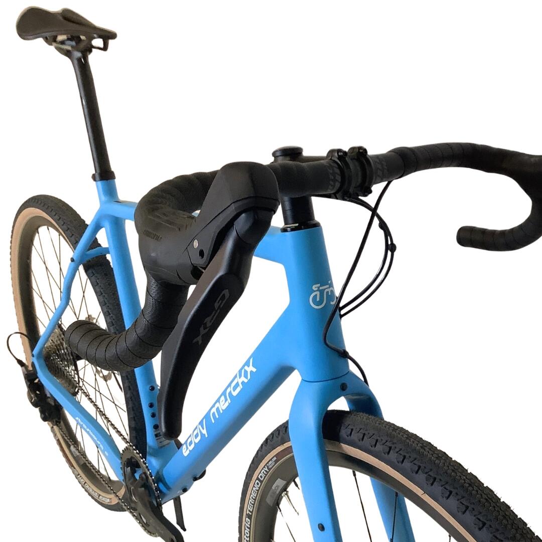 Second Life - Eddy Merckx Strasbourg C GRX. Taglia L, Azzurro. Bici gravel 4/5
