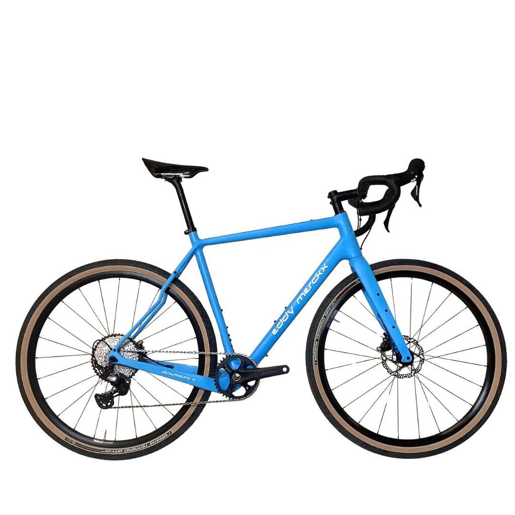 Second Life - Eddy Merckx Strasbourg C GRX. Size L, Light Blue. Gravel bike