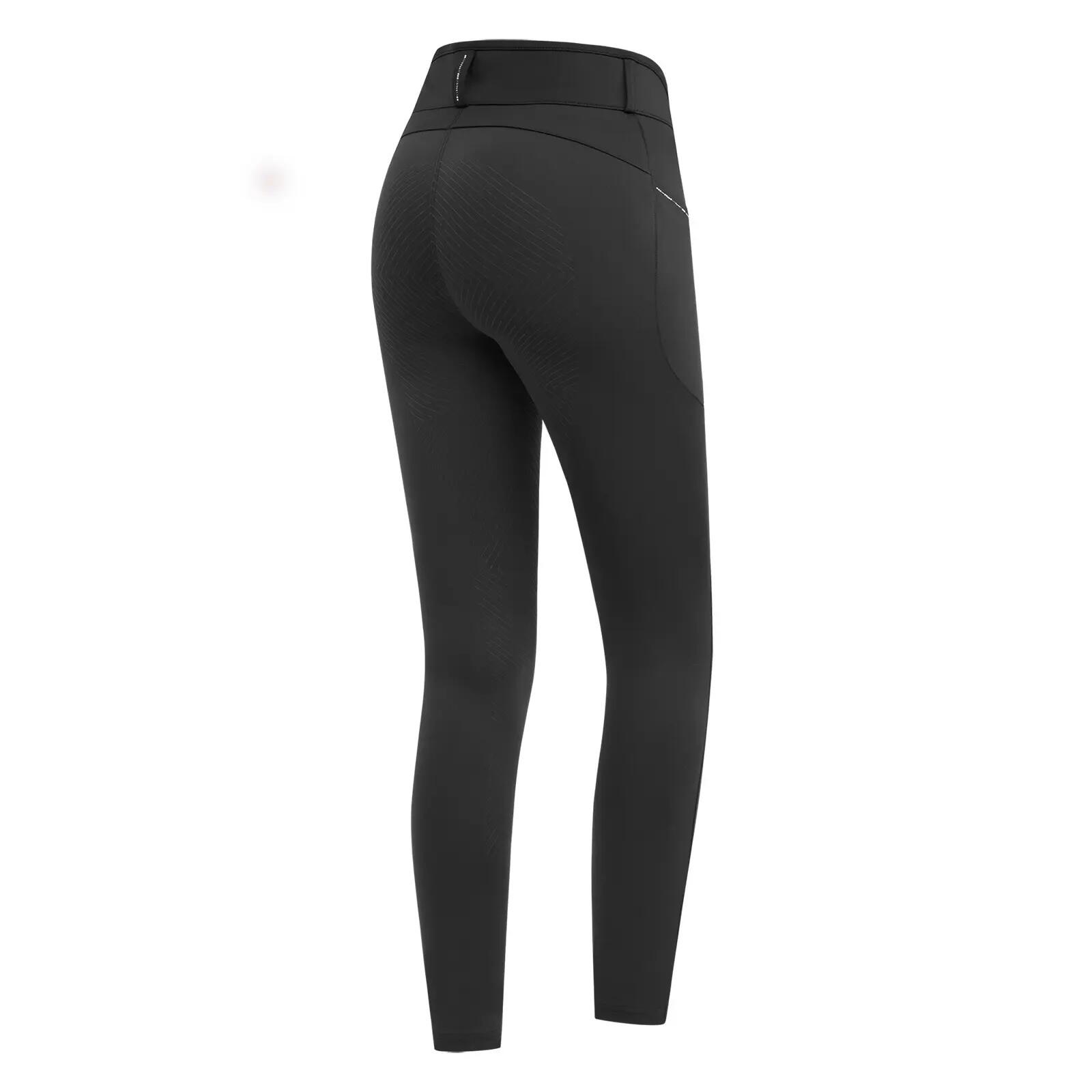 Pantaloni da equitazione full grip per bambina ELT Romy Glam 2/2